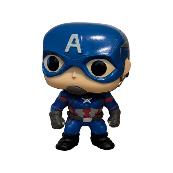 Funko POP! Marvel Captain America (Civil War) #125 Bobble-Head Figure - Picture 1 of 7